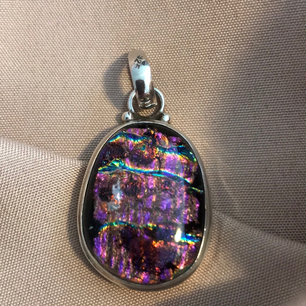Glass pendant